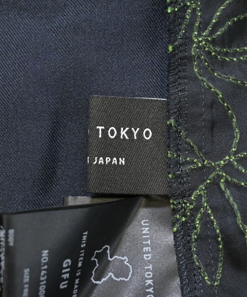 UNITED TOKYO（ユナイテッドトウキョウ）ブラウス 紺 サイズ:F レディース/2200624152286