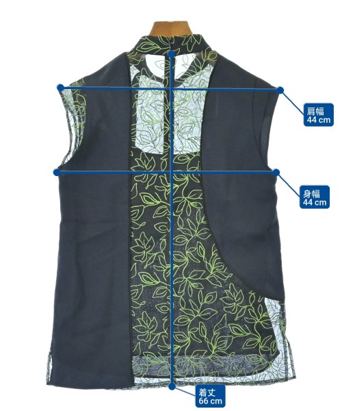 UNITED TOKYO（ユナイテッドトウキョウ）ブラウス 紺 サイズ:F レディース/2200624152286