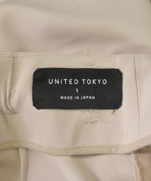 UNITED TOKYO（ユナイテッドトウキョウ）スラックス ベージュ サイズ:1(S位) レディース/2200627892011