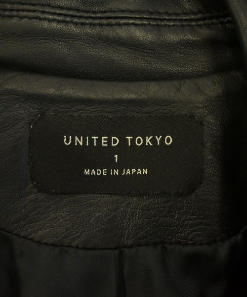 UNITED TOKYO（ユナイテッドトウキョウ）ライダース 黒 サイズ:1(S位) レディース/2200628312013
