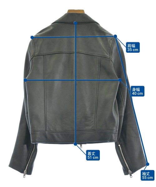 UNITED TOKYO（ユナイテッドトウキョウ）ライダース 黒 サイズ:1(S位) レディース/2200628312013