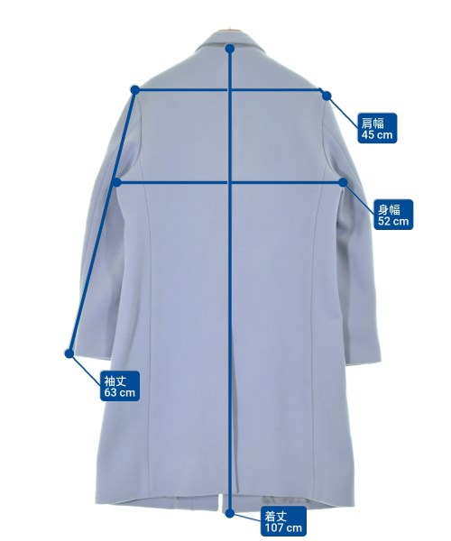 UNITED TOKYO（ユナイテッドトウキョウ）チェスターコート 青 サイズ:3(L位) メンズ/2200629118027