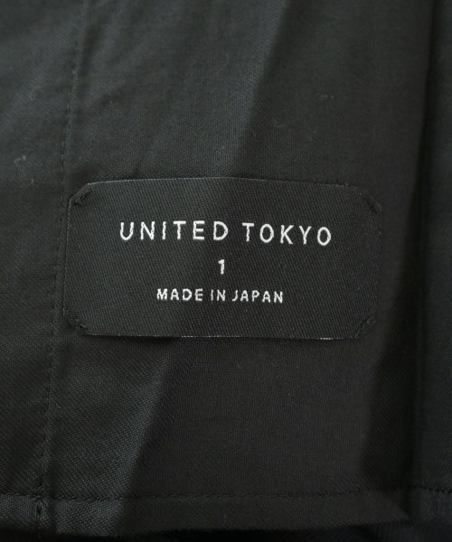 UNITED TOKYO（ユナイテッドトウキョウ）スラックス 黒 サイズ:1(S位) レディース/2200616864029
