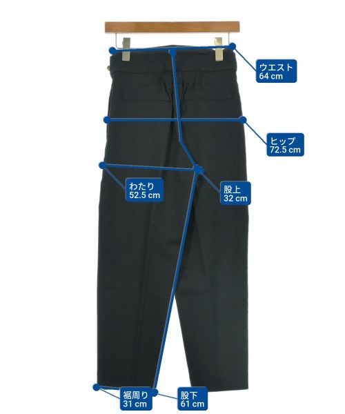 UNITED TOKYO（ユナイテッドトウキョウ）スラックス 黒 サイズ:1(S位) レディース/2200616864029