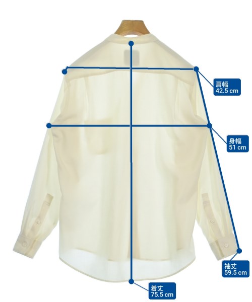 UNITED TOKYO（ユナイテッドトウキョウ）カジュアルシャツ 白 サイズ:1(S位) メンズ/2200629457133