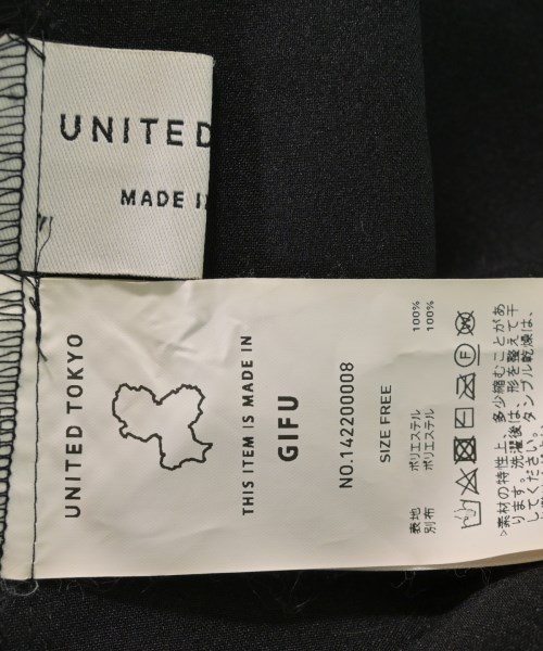 UNITED TOKYO（ユナイテッドトウキョウ）ブラウス 黒 サイズ:F レディース/2200629531017