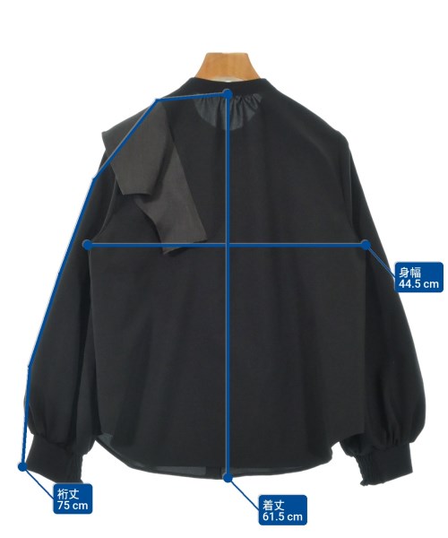 UNITED TOKYO（ユナイテッドトウキョウ）ブラウス 黒 サイズ:F レディース/2200629531017