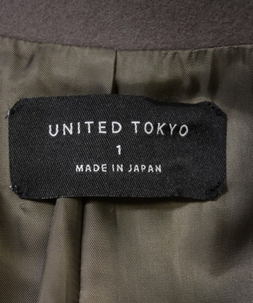 UNITED TOKYO（ユナイテッドトウキョウ）チェスターコート カーキ サイズ:1(S位) レディース/2200628696083