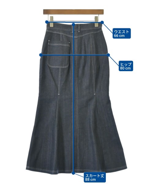 UNITED TOKYO（ユナイテッドトウキョウ）ロング・マキシ丈スカート 紺 サイズ:1(S位) レディース/2200631636038