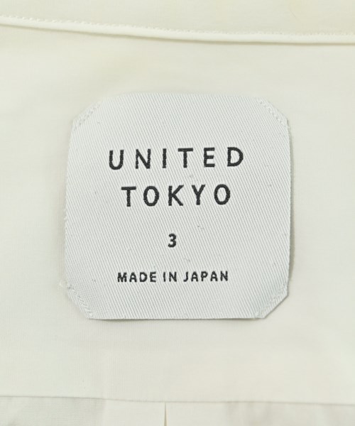 UNITED TOKYO（ユナイテッドトウキョウ）カジュアルシャツ 白 サイズ:3(L位) メンズ/2200610616020