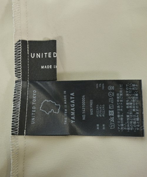 UNITED TOKYO（ユナイテッドトウキョウ）カジュアルシャツ ベージュ サイズ:F レディース/2200603124051