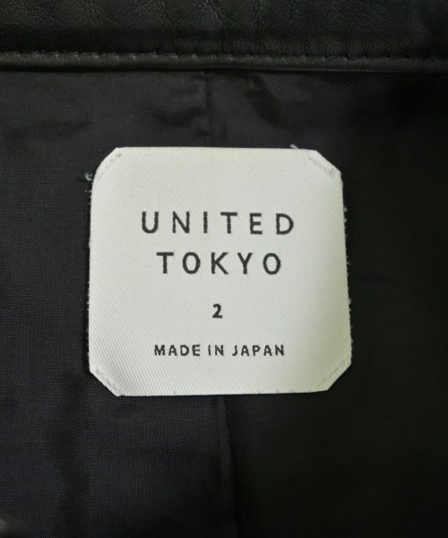 UNITED TOKYO（ユナイテッドトウキョウ）ライダース 黒 サイズ:2(M位) メンズ/2200610896026