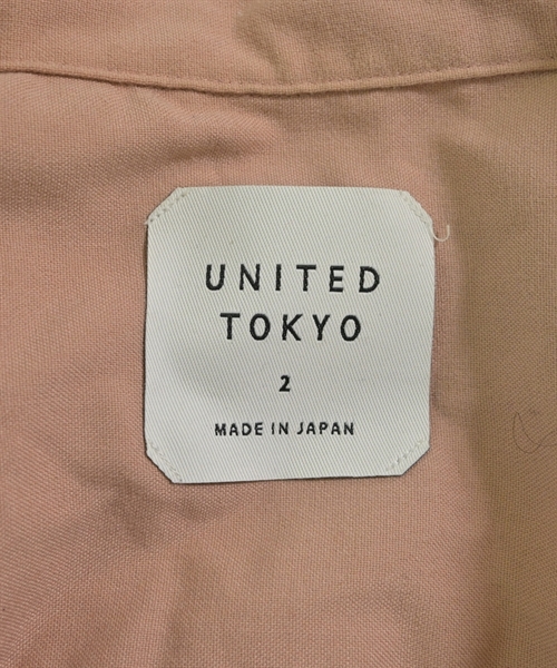 UNITED TOKYO（ユナイテッドトウキョウ）カジュアルシャツ ピンク サイズ:2(M位) メンズ/2200607911039