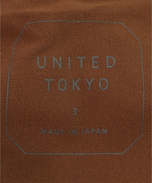 UNITED TOKYO（ユナイテッドトウキョウ）Tシャツ・カットソー 茶 サイズ:-(XXL位) メンズ/2200607911084