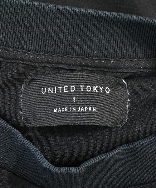 UNITED TOKYO（ユナイテッドトウキョウ）Tシャツ・カットソー 黒 サイズ:1(S位) メンズ/2200613668101