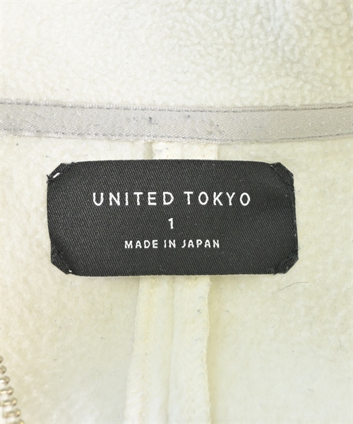 UNITED TOKYO（ユナイテッドトウキョウ）スウェット 白 サイズ:1(S位) メンズ/2200613668132