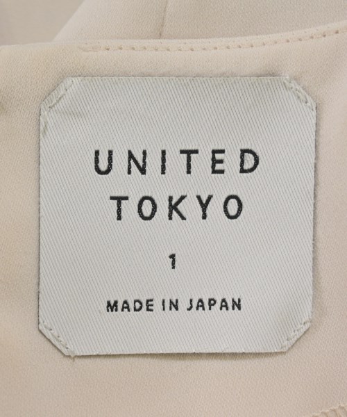 UNITED TOKYO（ユナイテッドトウキョウ）ブラウス ベージュ サイズ:1(S位) レディース/2200608364049