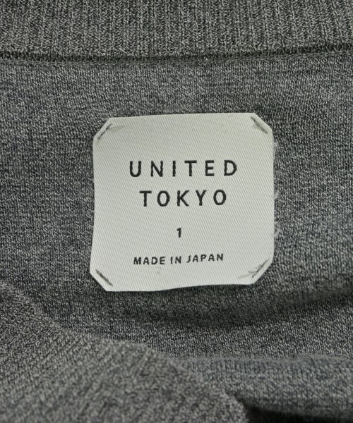 UNITED TOKYO（ユナイテッドトウキョウ）ニット・セーター グレー サイズ:1(S位) メンズ/2200612171060