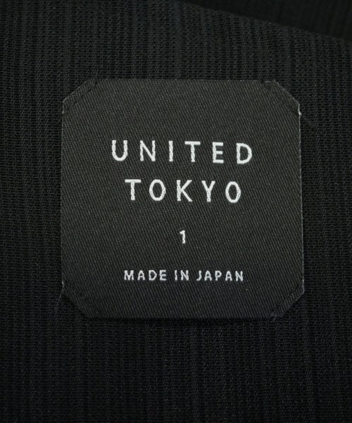 UNITED TOKYO（ユナイテッドトウキョウ）カジュアルジャケット 黒 サイズ:1(S位) メンズ/2200615862057
