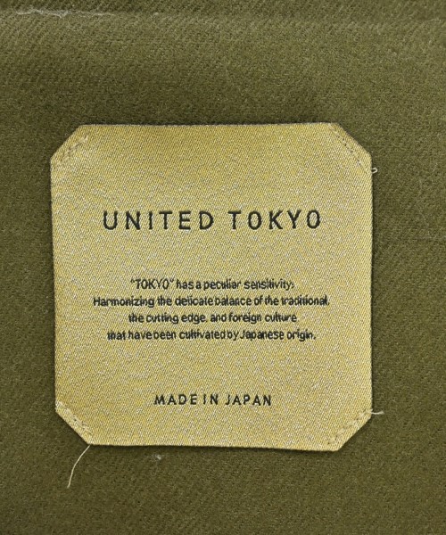 UNITED TOKYO（ユナイテッドトウキョウ）カジュアルジャケット カーキ サイズ:F レディース/2200616101049