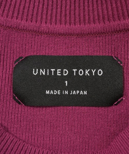 UNITED TOKYO（ユナイテッドトウキョウ）ニット・セーター ピンク サイズ:1(S位) レディース/2200616108352