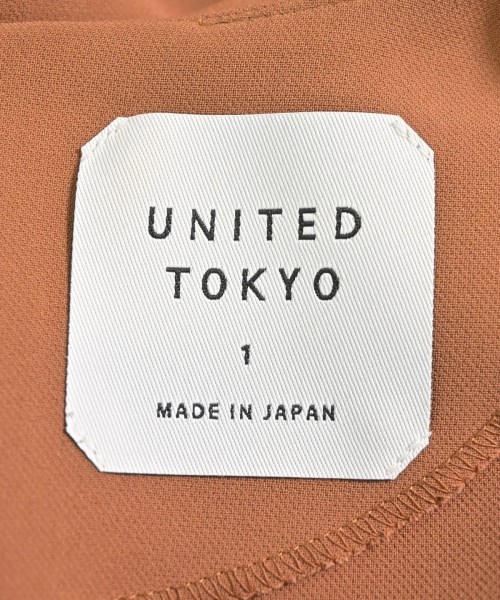 UNITED TOKYO（ユナイテッドトウキョウ）ブラウス 茶 サイズ:1(S位) レディース/2200616811061