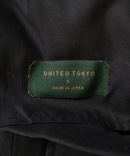 UNITED TOKYO（ユナイテッドトウキョウ）チノパン 黒 サイズ:1(S位) メンズ/2200617247029