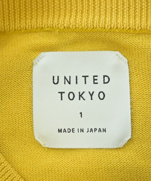 UNITED TOKYO（ユナイテッドトウキョウ）カーディガン 黄 サイズ:1(S位) レディース/2200613970143