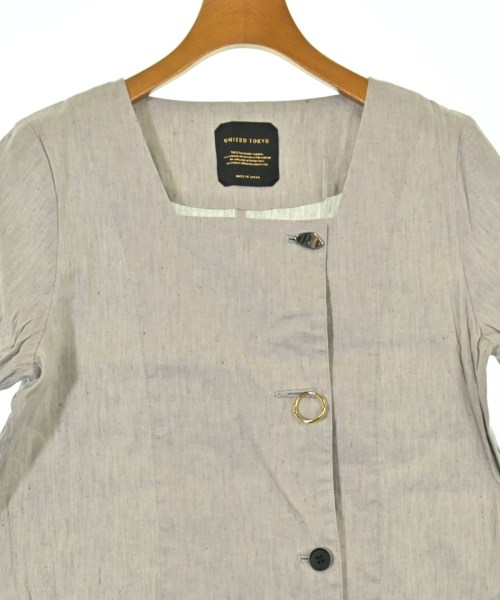 UNITED TOKYO（ユナイテッドトウキョウ）ブラウス グレー サイズ:F レディース/2200618247646