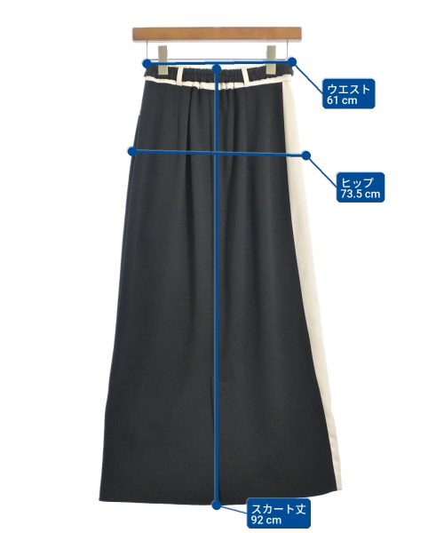 UNITED TOKYO（ユナイテッドトウキョウ）ロング・マキシ丈スカート 黒 サイズ:1(S位) レディース/2200613541022