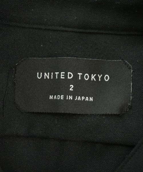 UNITED TOKYO（ユナイテッドトウキョウ）カジュアルシャツ 黒 サイズ:2(M位) メンズ/2200620406093