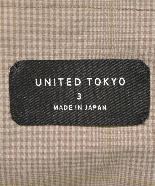 UNITED TOKYO（ユナイテッドトウキョウ）カジュアルジャケット ベージュ サイズ:3(L位) メンズ/2200619031152