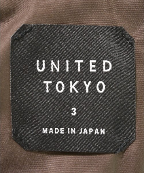 UNITED TOKYO（ユナイテッドトウキョウ）テーラードジャケット 茶 サイズ:3(L位) メンズ/2200619031329
