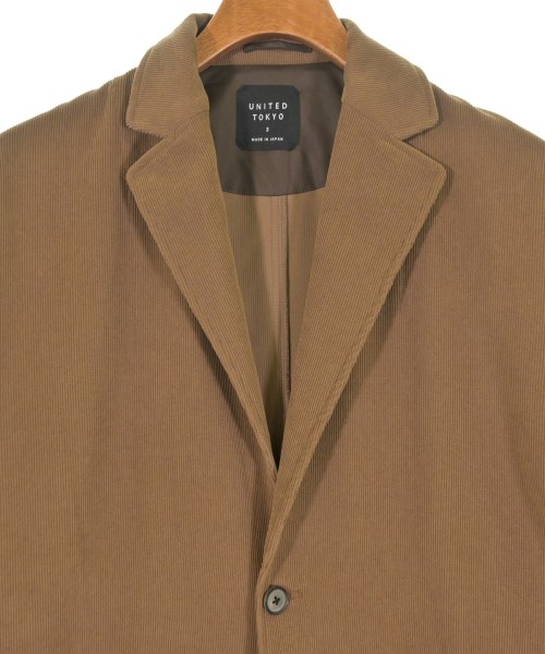 UNITED TOKYO（ユナイテッドトウキョウ）テーラードジャケット 茶 サイズ:3(L位) メンズ/2200619031329
