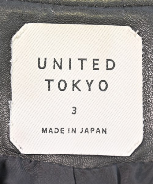 UNITED TOKYO（ユナイテッドトウキョウ）ライダース 黒 サイズ:3(L位) レディース/2200606524025
