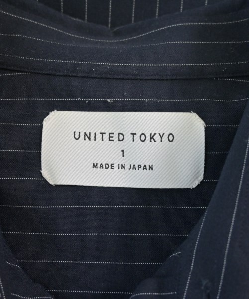 UNITED TOKYO（ユナイテッドトウキョウ）カジュアルシャツ 紺 サイズ:1(S位) メンズ/2200606756082