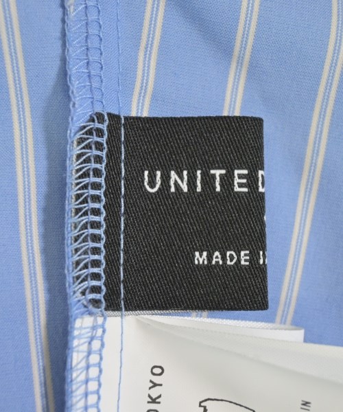 UNITED TOKYO（ユナイテッドトウキョウ）ブラウス 青 サイズ:1(S位) レディース/2200606777056