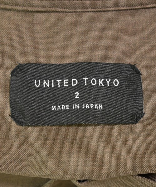 UNITED TOKYO（ユナイテッドトウキョウ）カジュアルシャツ 茶 サイズ:2(M位) レディース/2200606474016