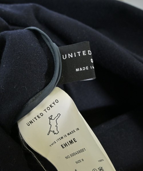 UNITED TOKYO（ユナイテッドトウキョウ）チェスターコート 紺 サイズ:0(XS位) レディース/2200609421024