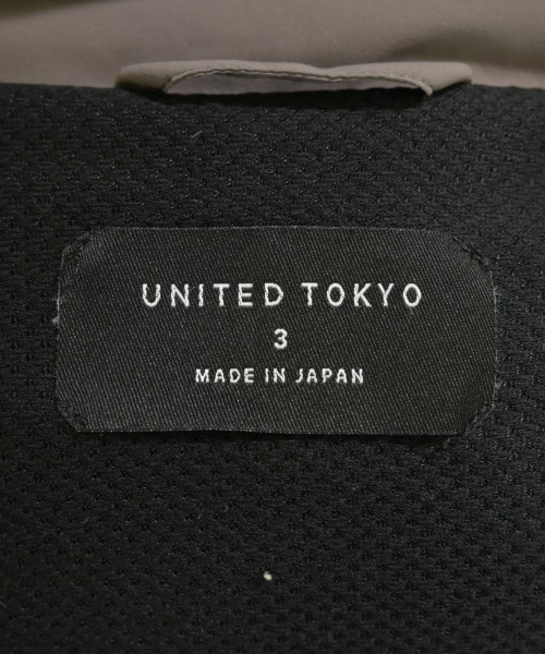 UNITED TOKYO（ユナイテッドトウキョウ）ダウンジャケット/ダウンベスト グレー サイズ:3(L位) メンズ/2200669961010