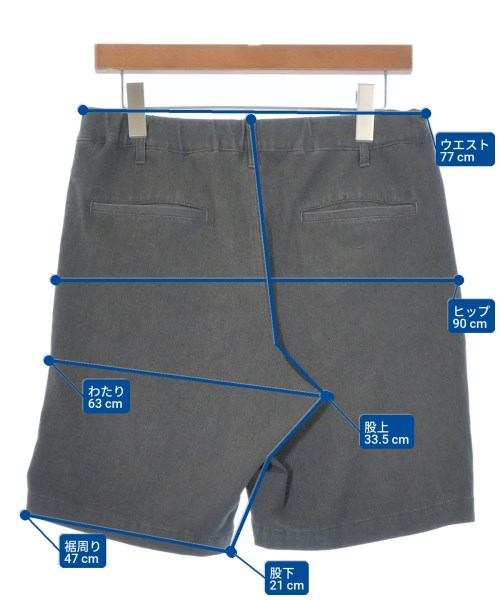 UNITED TOKYO（ユナイテッドトウキョウ）ショートパンツ グレー サイズ:1(S位) メンズ/2200673407030