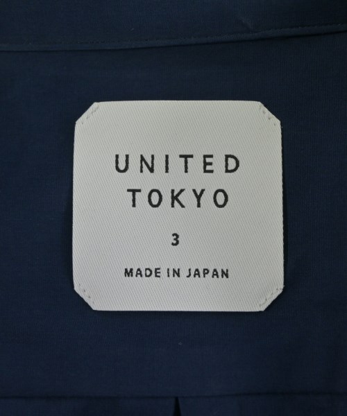 UNITED TOKYO（ユナイテッドトウキョウ）カジュアルシャツ 紺 サイズ:3(L位) メンズ/2200668450034