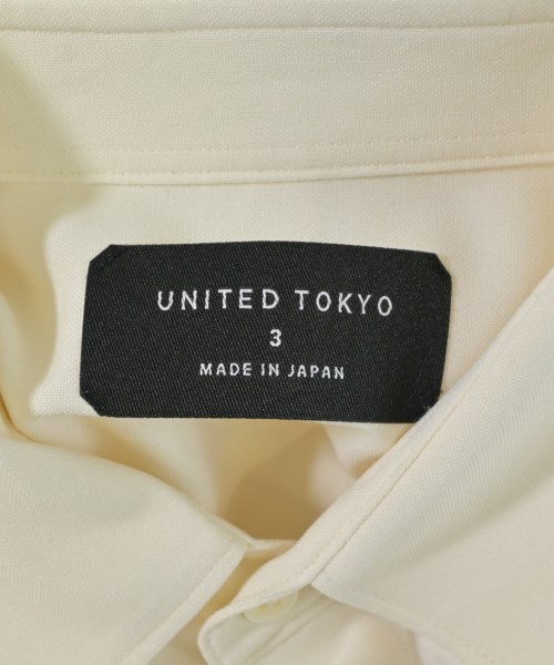 UNITED TOKYO（ユナイテッドトウキョウ）カジュアルシャツ 白 サイズ:3(L位) メンズ/2200670093106