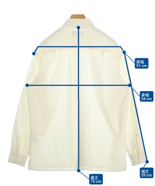 UNITED TOKYO（ユナイテッドトウキョウ）カジュアルシャツ 白 サイズ:3(L位) メンズ/2200670093106