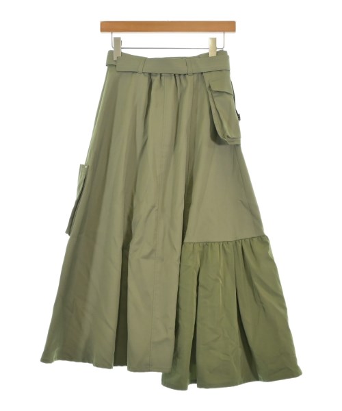 UNITED TOKYO（ユナイテッドトウキョウ）ロング・マキシ丈スカート カーキ サイズ:1(S位) レディース/2200674024021