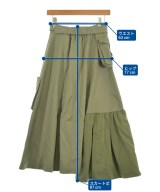 UNITED TOKYO（ユナイテッドトウキョウ）ロング・マキシ丈スカート カーキ サイズ:1(S位) レディース/2200674024021