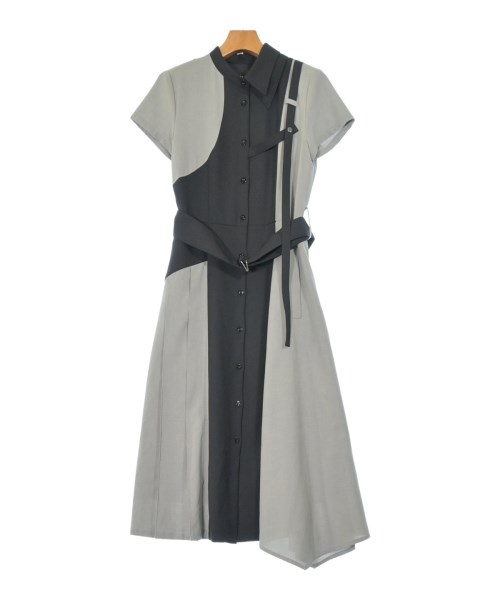 UNITED TOKYO(ユナイテッドトウキョウ)シャツワンピース グレー サイズ:1(S位)/2200668553254