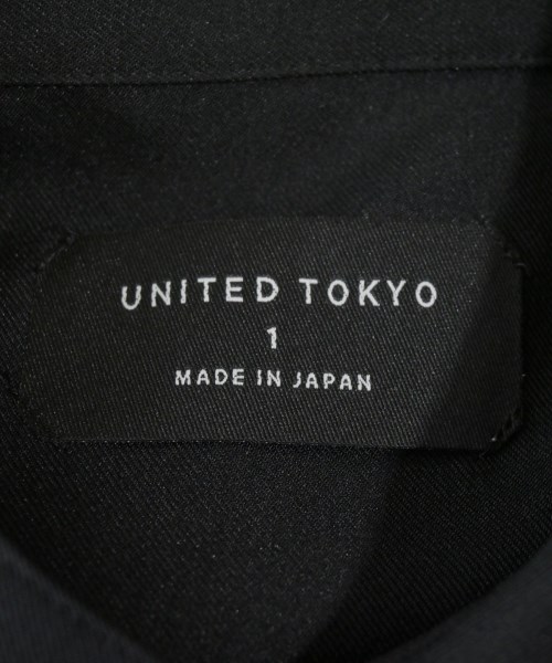 UNITED TOKYO（ユナイテッドトウキョウ）シャツワンピース グレー サイズ:1(S位) レディース/2200668553254