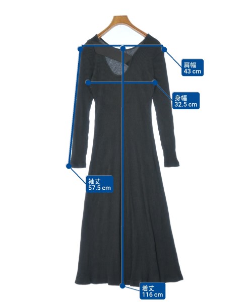 UNITED TOKYO（ユナイテッドトウキョウ）ワンピース 黒 サイズ:F レディース/2200668553261