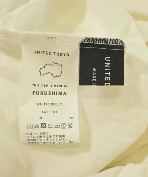 UNITED TOKYO（ユナイテッドトウキョウ）カジュアルシャツ 白 サイズ:F レディース/2200670553068